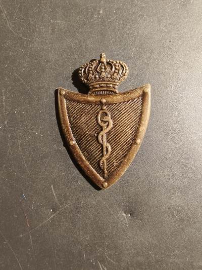 老王徽章第180期 - 比利时军医贝雷帽徽