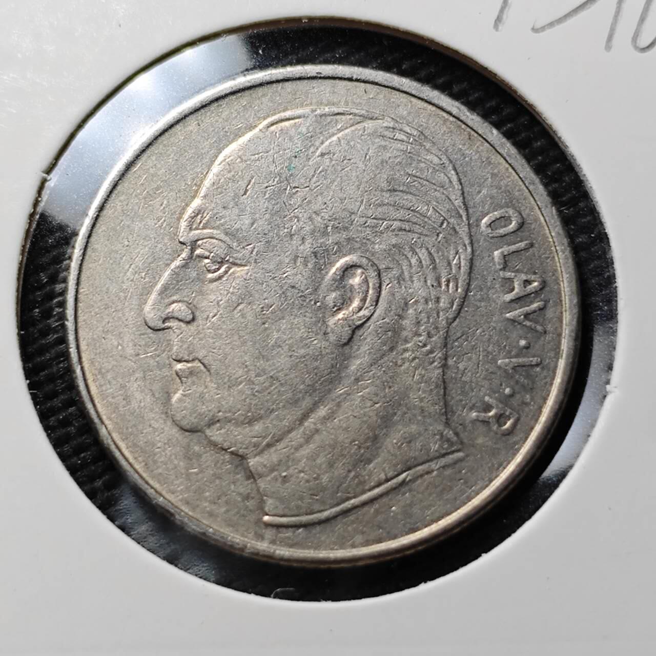 KK钱币收藏小铺  第393期  2月预留时间 周末发货  挪威1克朗