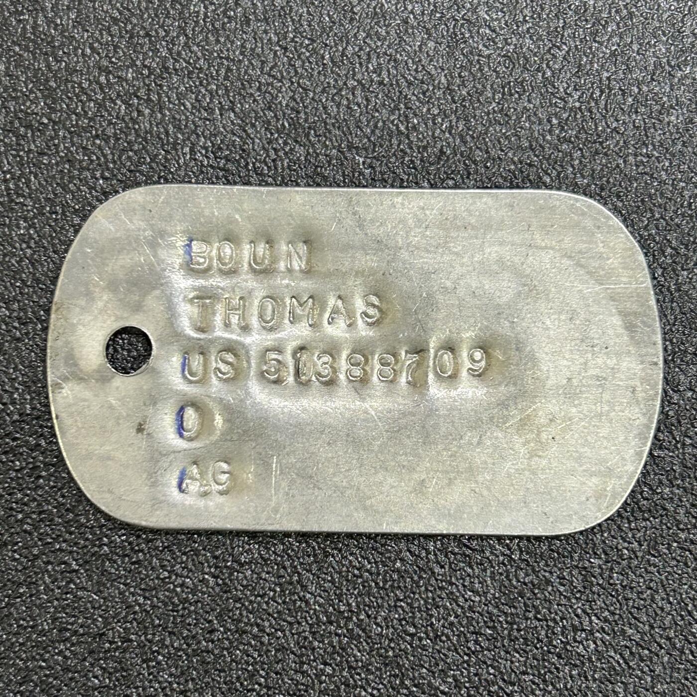 西秦中古拍卖第七十五期 越南战争时期 美军身份牌4号