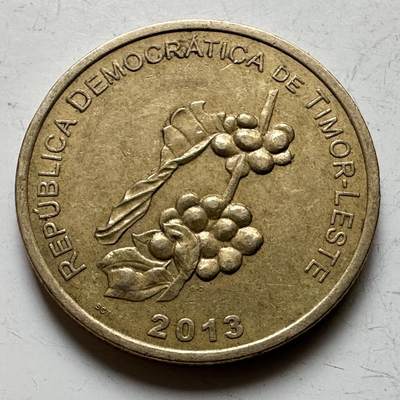 🌹外币初藏🌹🐯2026年第16场 快递将在12号停运 年前需发货的抓紧 ，年后正月十五恢复发货 - 东帝汶2013年50分