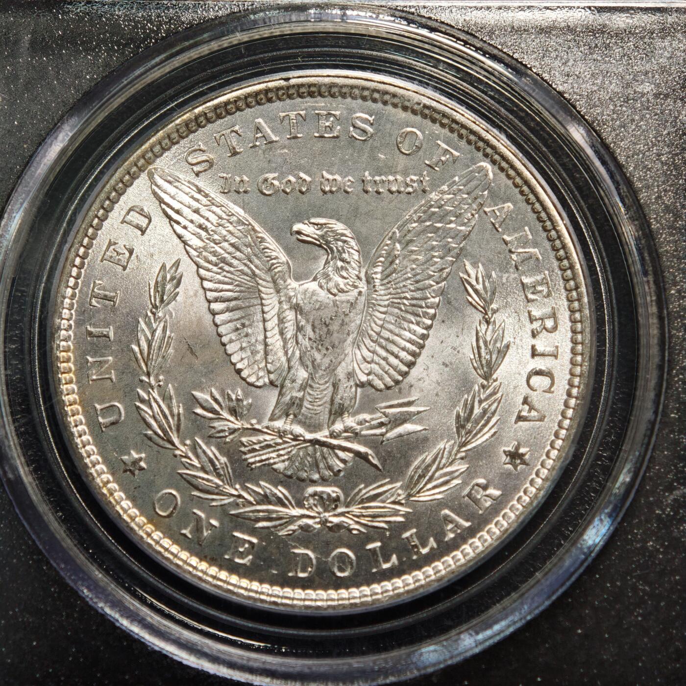 【德藏】世界币章拍卖第164期（拍品征集中~欢迎藏友联系） 1887年 美国摩根银币 PCGS MS62