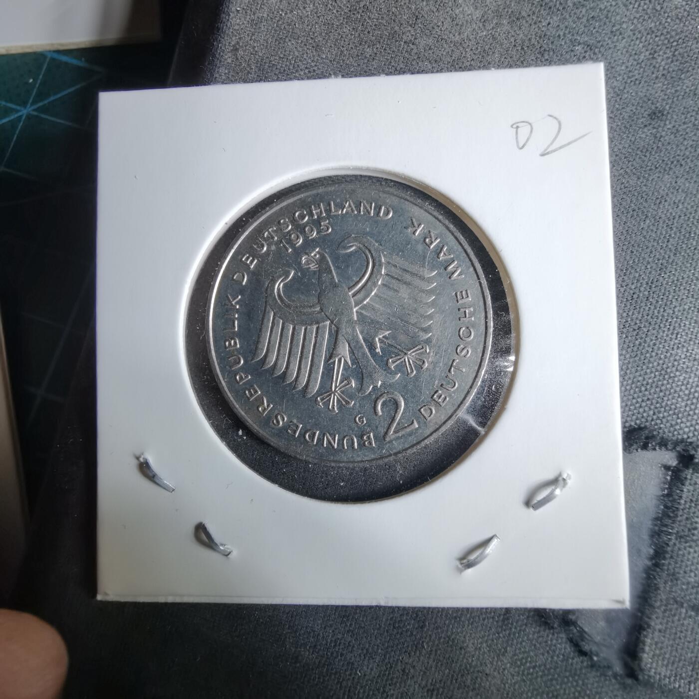 沼泽如烟--第985场 德国1995年2马克少见头像