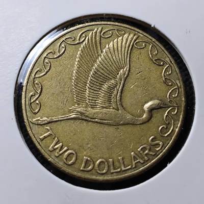 KK钱币收藏小铺  第393期  2月预留时间 周末发货 -  新西兰2元