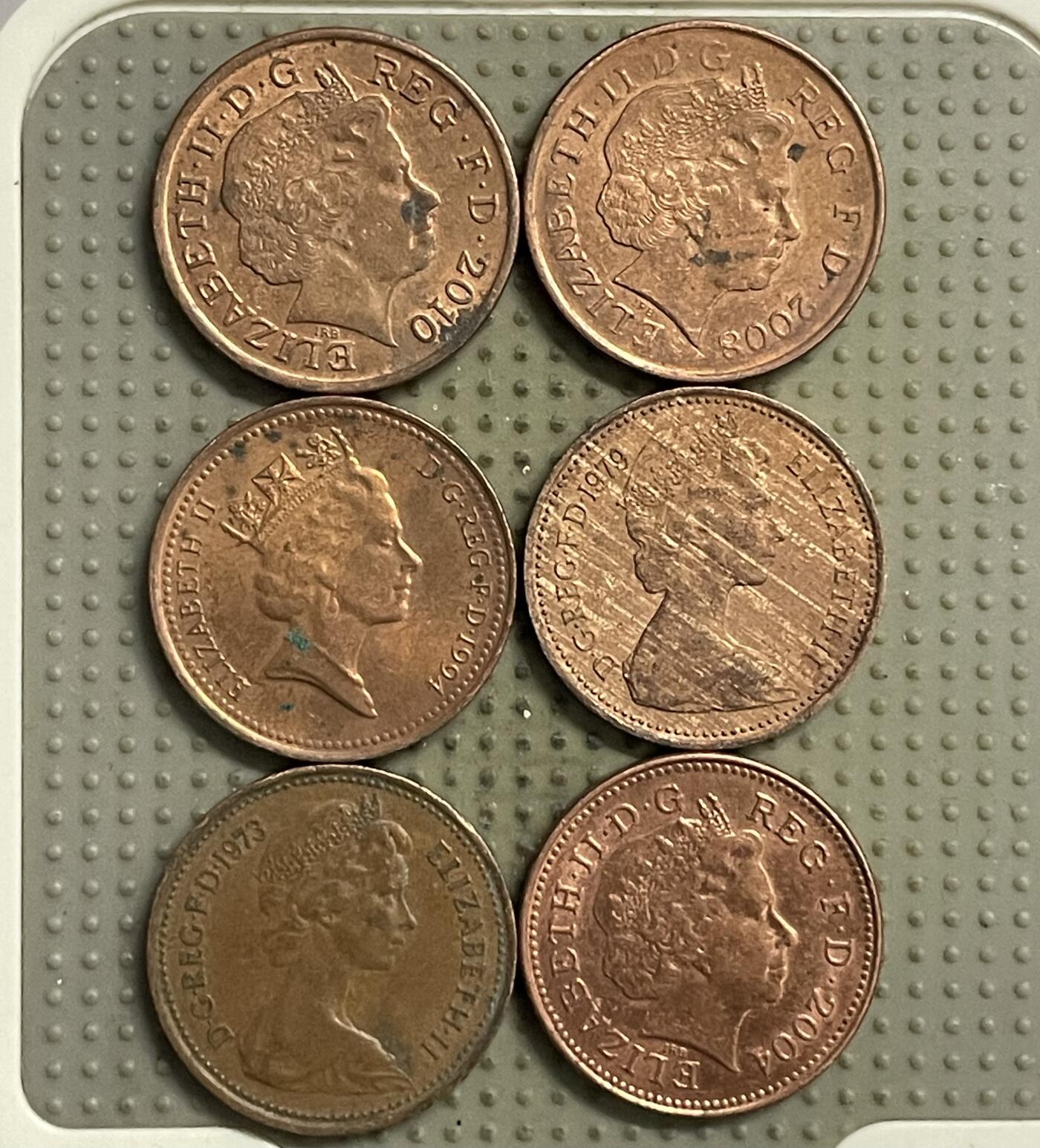 2026年第22场各国散币拍卖（总第172场） 英国1便士6枚