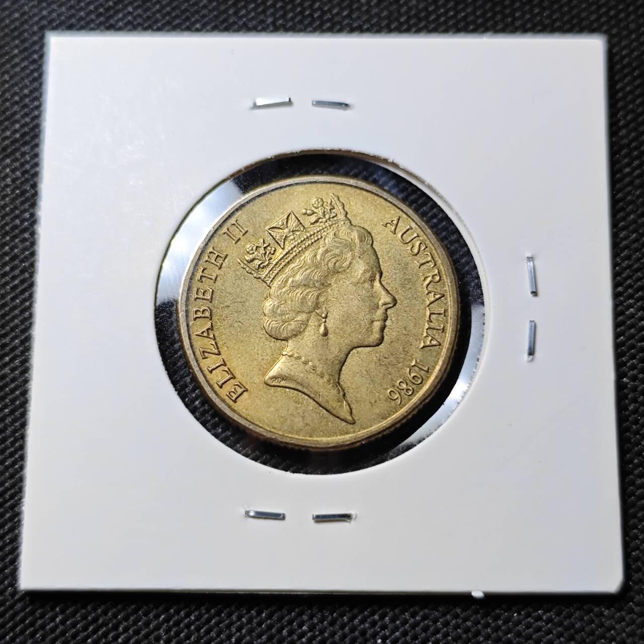 KK钱币收藏小铺  第393期  2月预留时间 周末发货  澳大利亚1元纪念币 好品