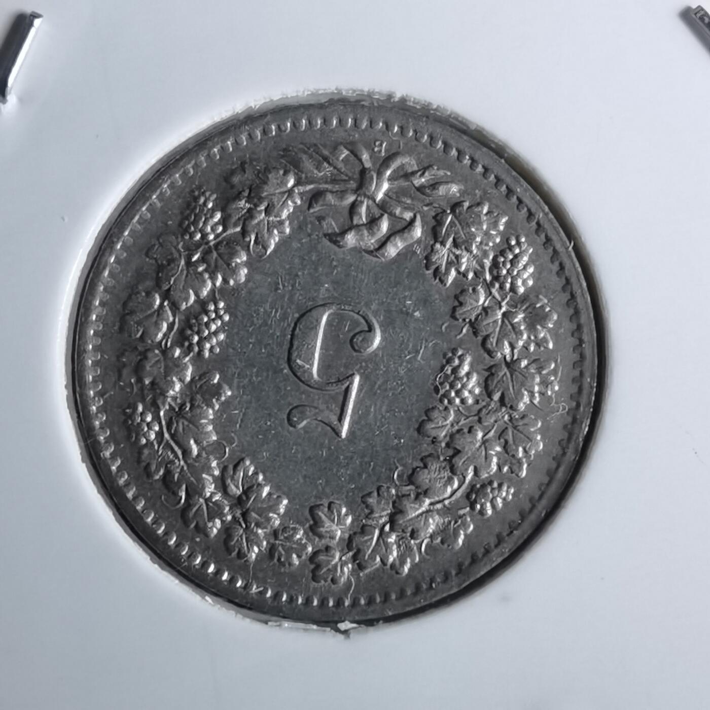 沼泽如烟--第985场 瑞士1963年五分