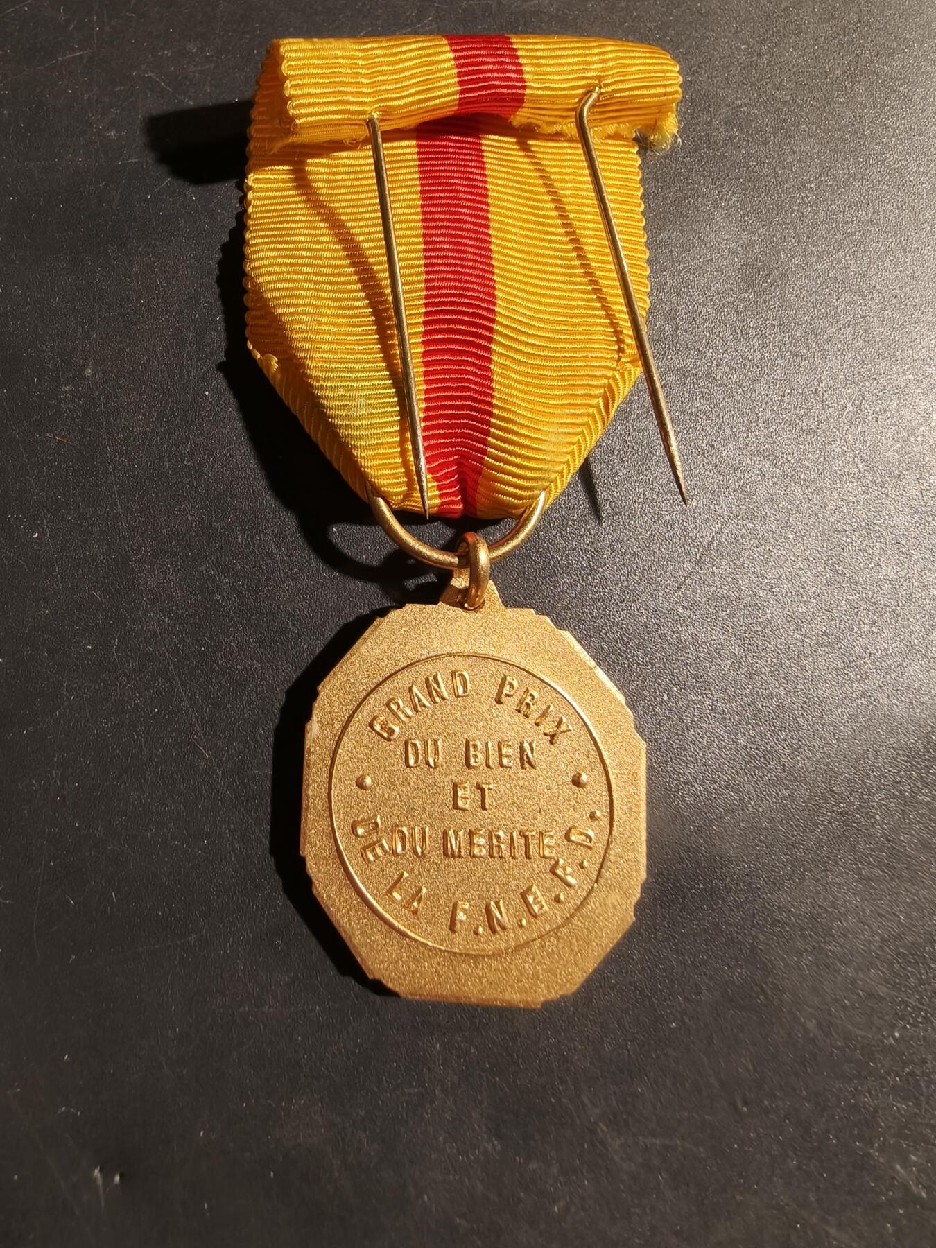 老王徽章第180期 法国国家教育基金会奖章