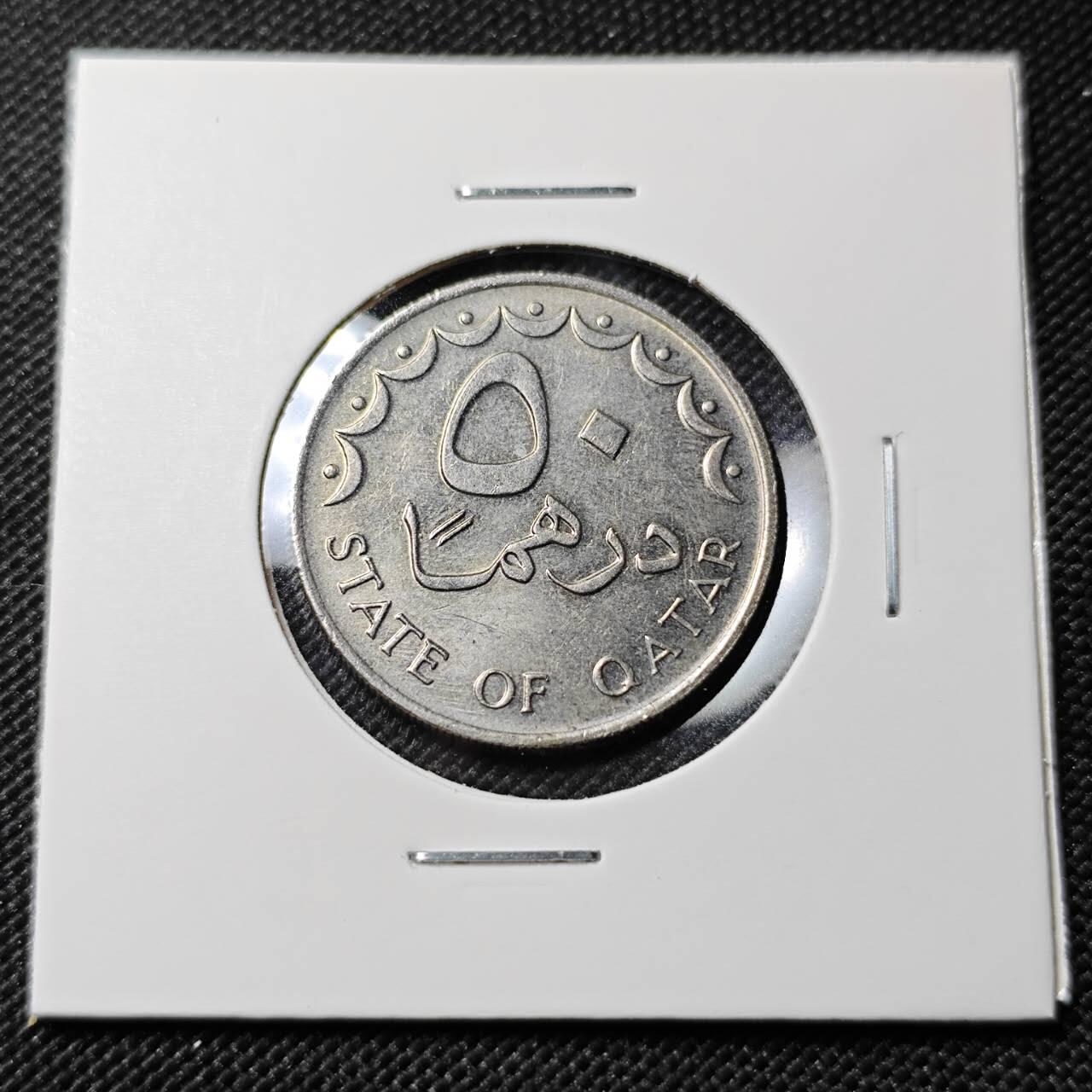 KK钱币收藏小铺  第393期  2月预留时间 周末发货  卡塔尔