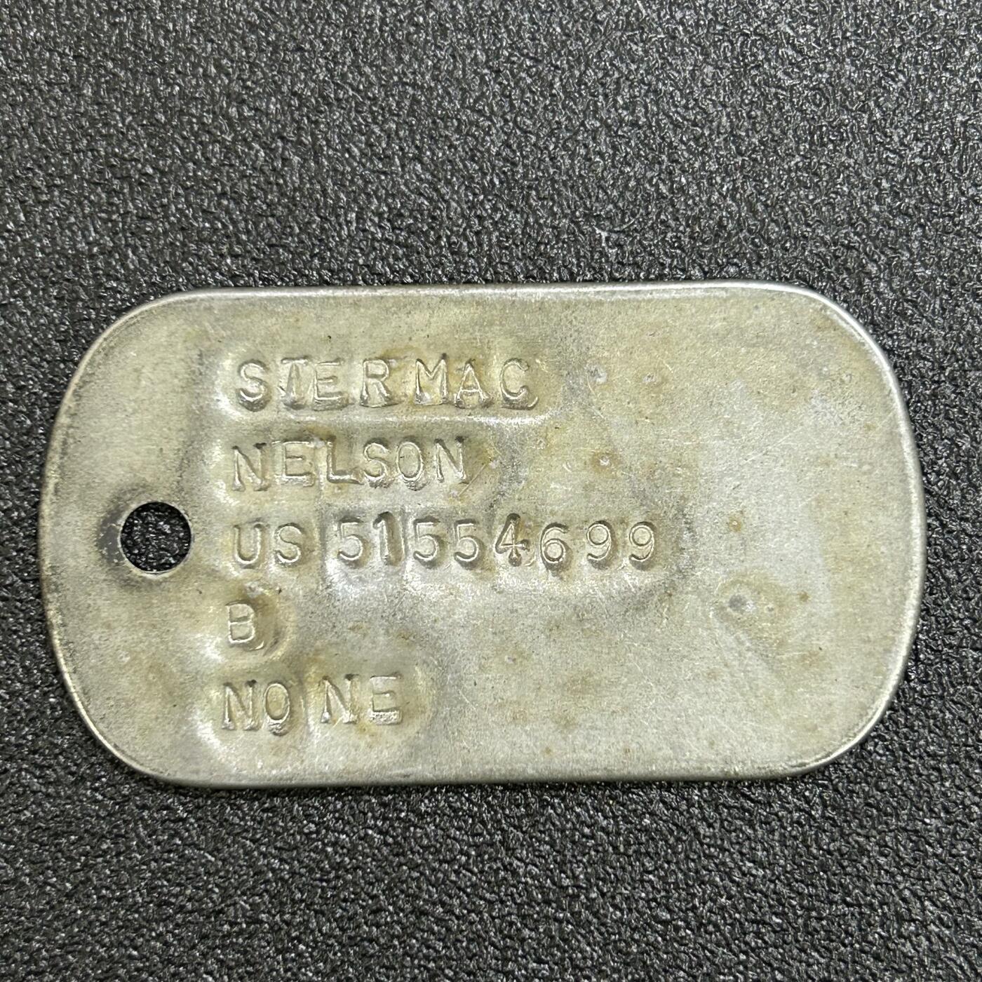 西秦中古拍卖第七十五期 越南战争时期 美军身份牌5号