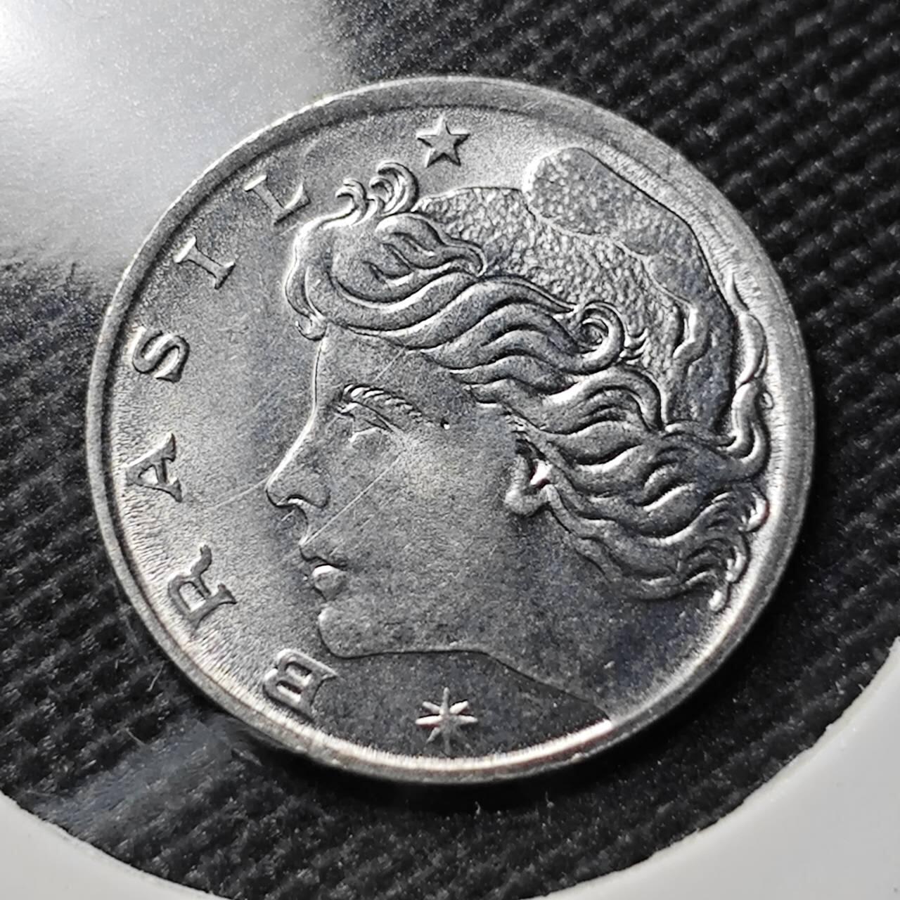 KK钱币收藏小铺  第393期  2月预留时间 周末发货  巴西1分纪念币