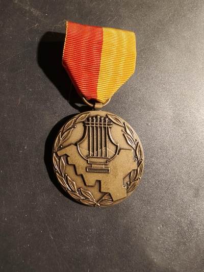 老王徽章第180期 - 比利时瓦隆大区音乐艺术促进协会奖章