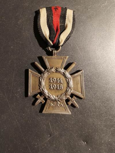 老王徽章第180期 - 德国一战兴登堡十字奖章    带厂标