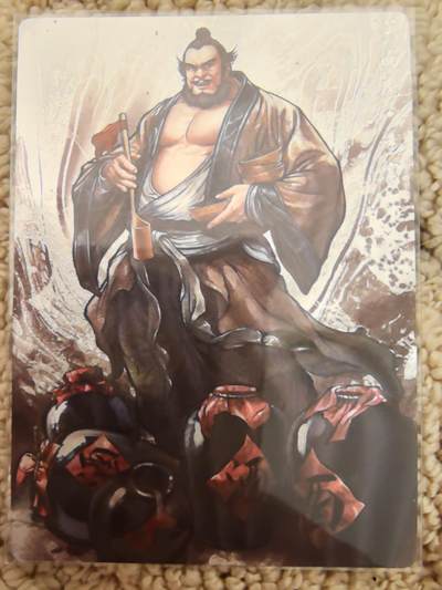 丫丫卡拍周中期快速结束（2月5日21：30截拍） - 【99编水墨】张建东水浒第二弹《笑面虎·朱富》编号随机