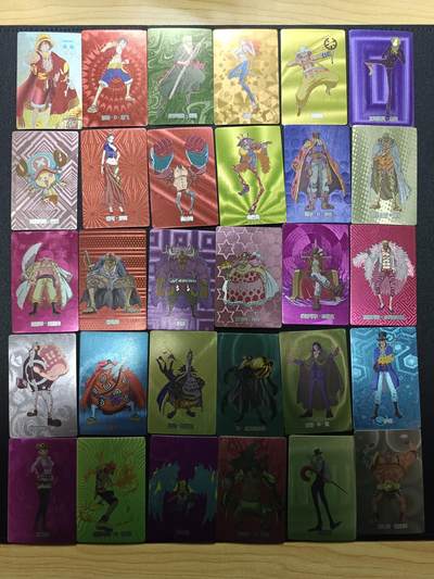 天玑星卡拍第169期《2.5周四截拍》持续收拍收评中 满赠卡需备注 - 大圣卡通 海贼王 小卡 粗闪 自制卡 30张