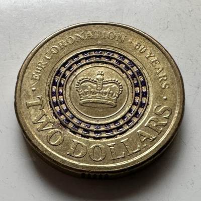 🌹外币初藏🌹🐯2026年第16场 快递将在12号停运 年前需发货的抓紧 ，年后正月十五恢复发货 - 澳大利亚2013年¥2彩色纪念币