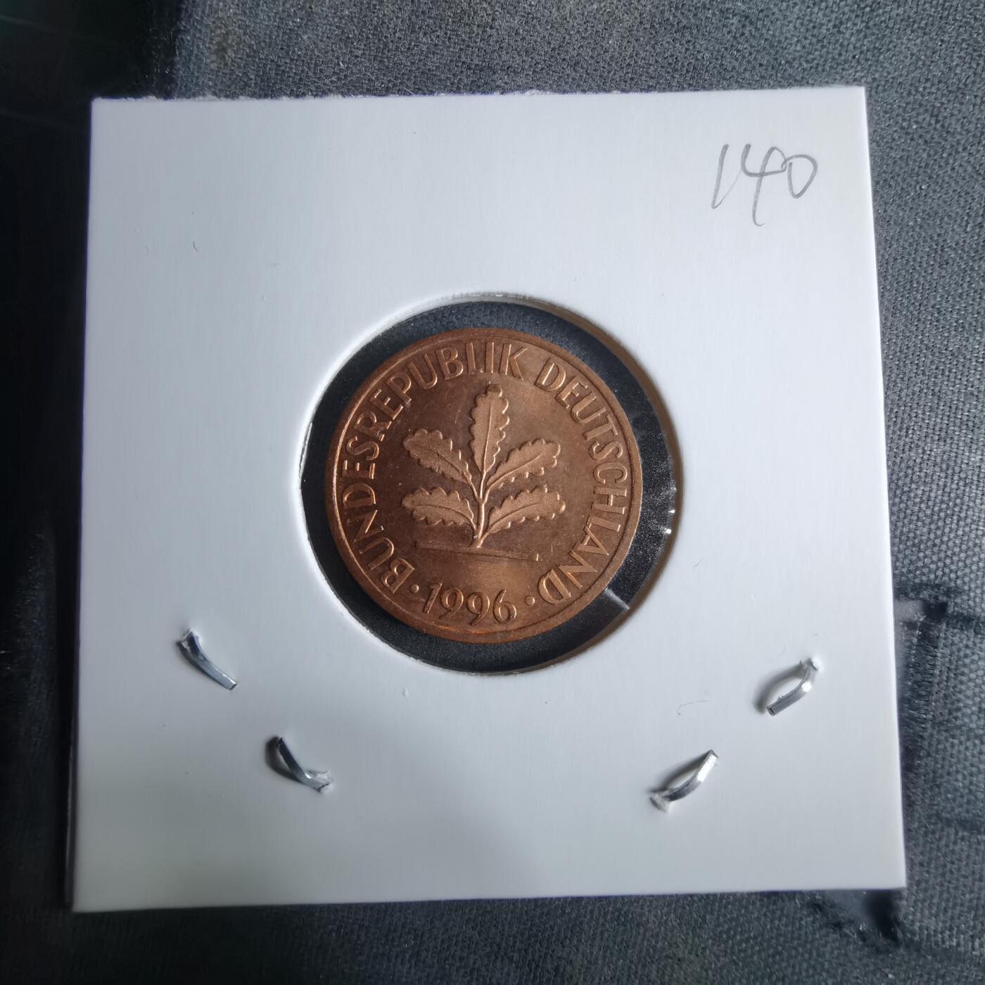 沼泽如烟--第985场 德国1996年2芬尼