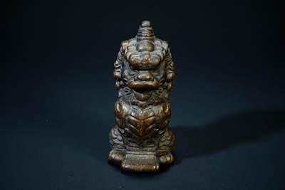 上海都达杂项专场二十一（全场包邮） - 紫砂麒麟茶宠摆件