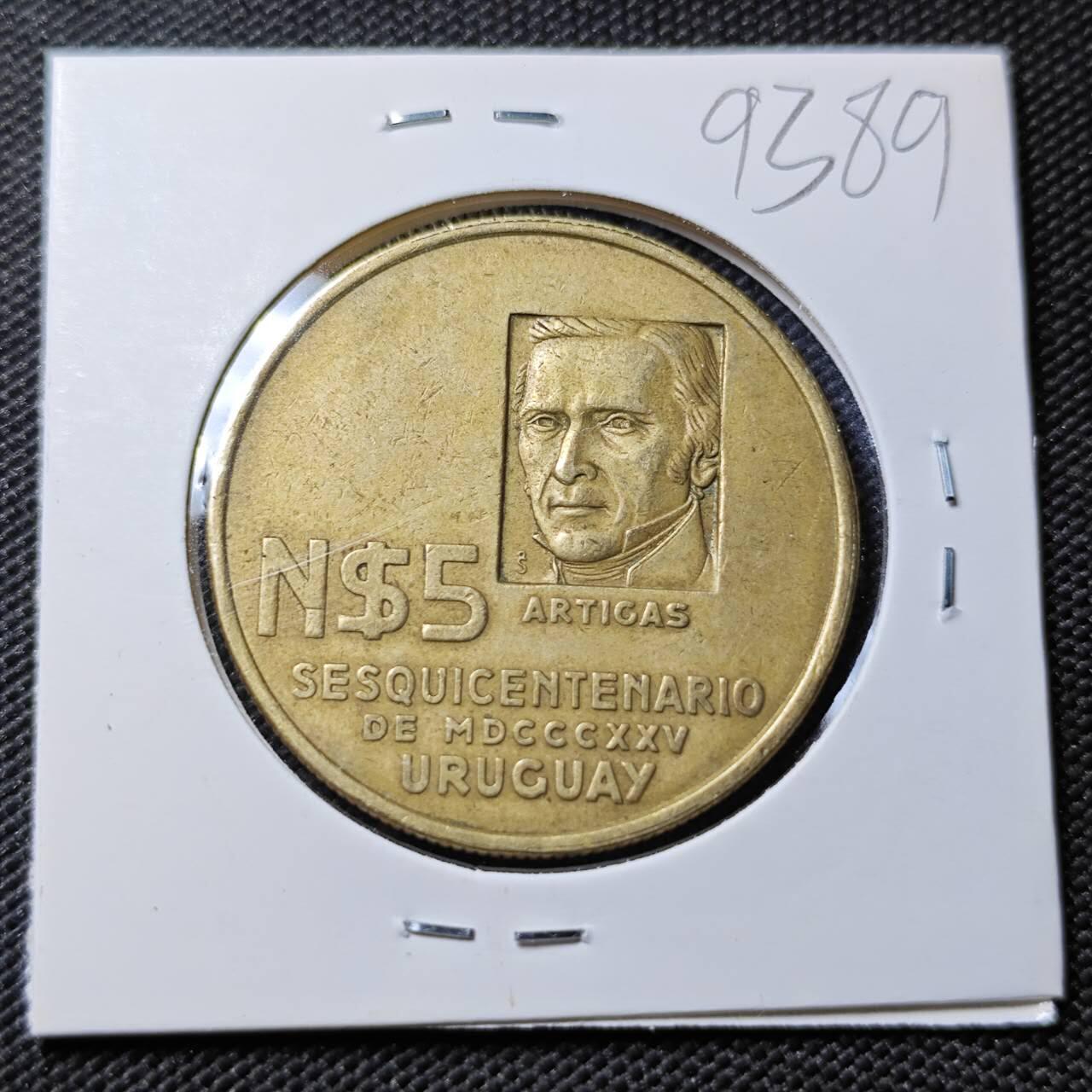 KK钱币收藏小铺  第393期  2月预留时间 周末发货  乌拉圭5比索