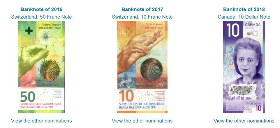 《艾美收藏》第231期-2.8周日外币精品(春节前收官)-世界最佳纸币特辑 瑞士2015年首发年初版少见第一签名Jordan签首发A冠50法郎PMG67E高分少见无47 手版精品，16年IBNS获奖钞 Pick#Pick#77a