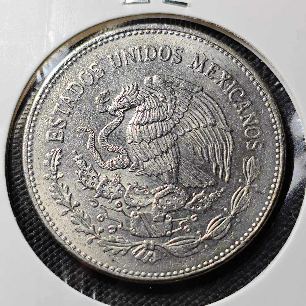 KK钱币收藏小铺  第393期  2月预留时间 周末发货  墨西哥50比索大币