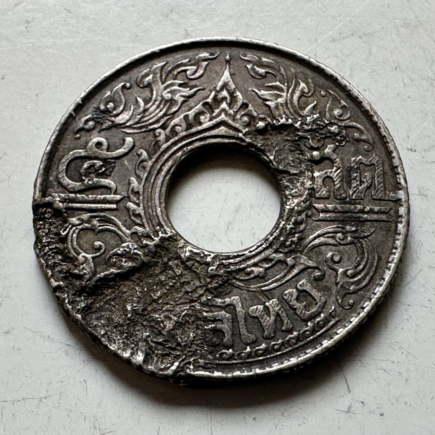 🌹外币初藏🌹🐯2026年第16场 快递将在12号停运 年前需发货的抓紧 ，年后正月十五恢复发货 泰国1941年5萨当银币