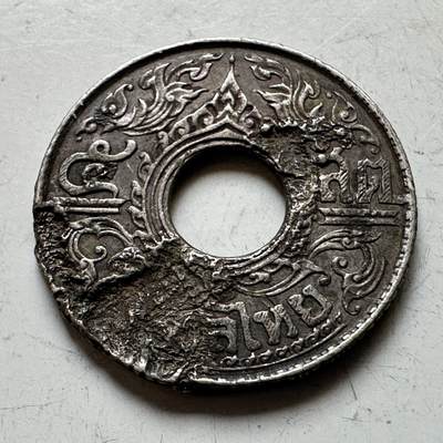 🌹外币初藏🌹🐯2026年第16场 快递将在12号停运 年前需发货的抓紧 ，年后正月十五恢复发货 - 泰国1941年5萨当银币