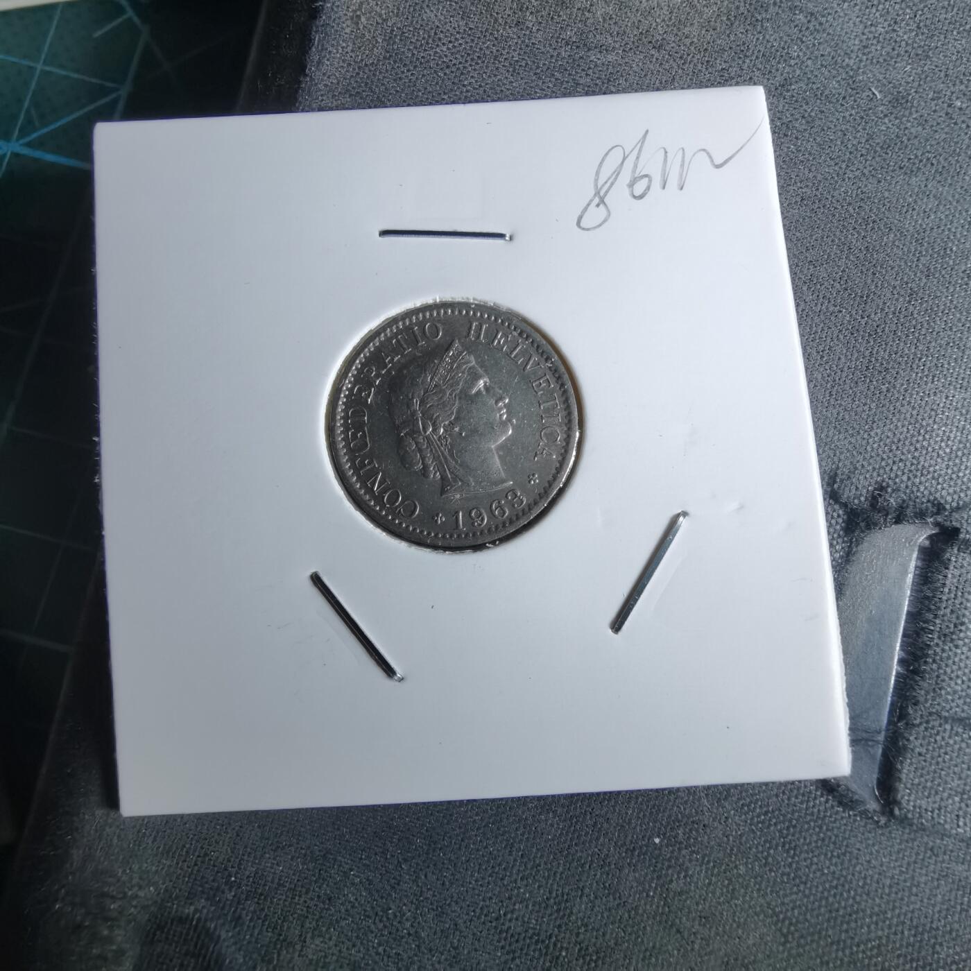 沼泽如烟--第985场 瑞士1963年五分