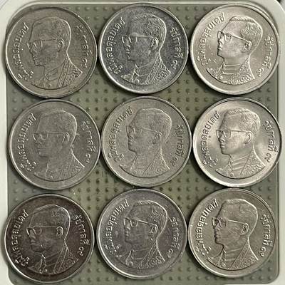 2026年第23场各国散币拍卖（总第173场） - 泰国1泰铢9枚