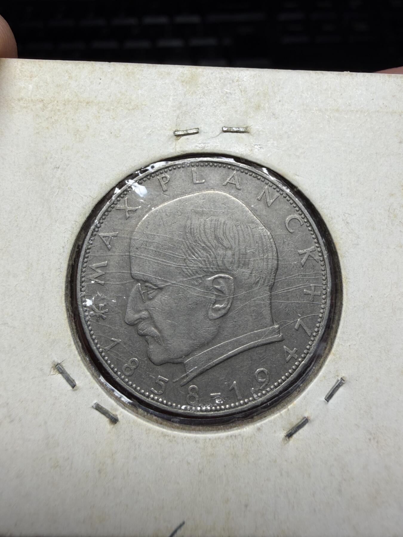 2025年集古藏今外币拍卖第二期-第4场—（总第304拍），可以寄存60天，满160元包邮。 1962年德国2马克