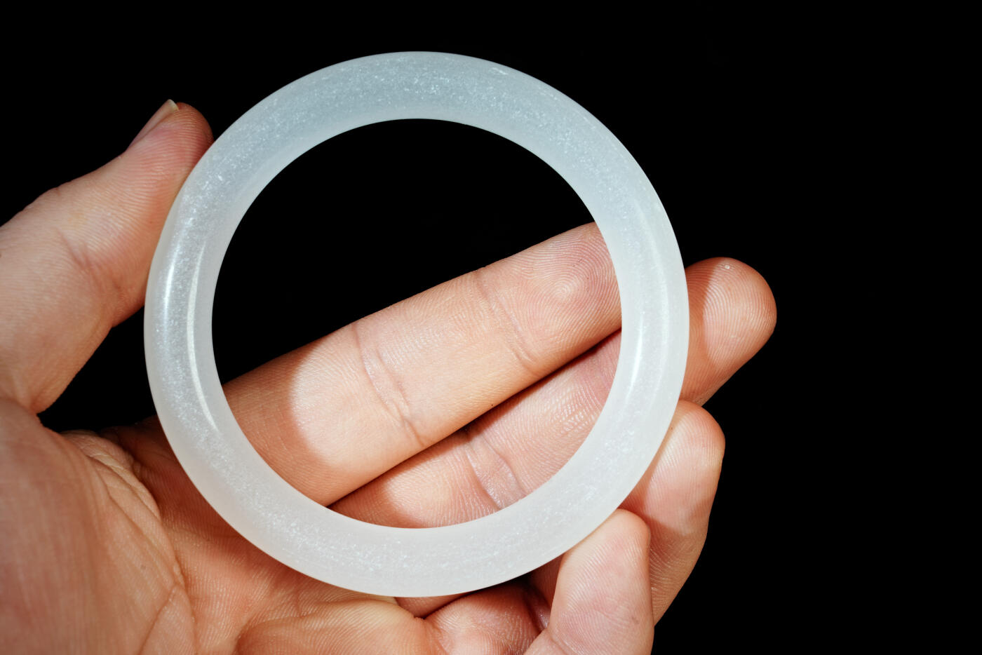 上海都达杂项专场二十一（全场包邮） 金丝玉圆条手镯