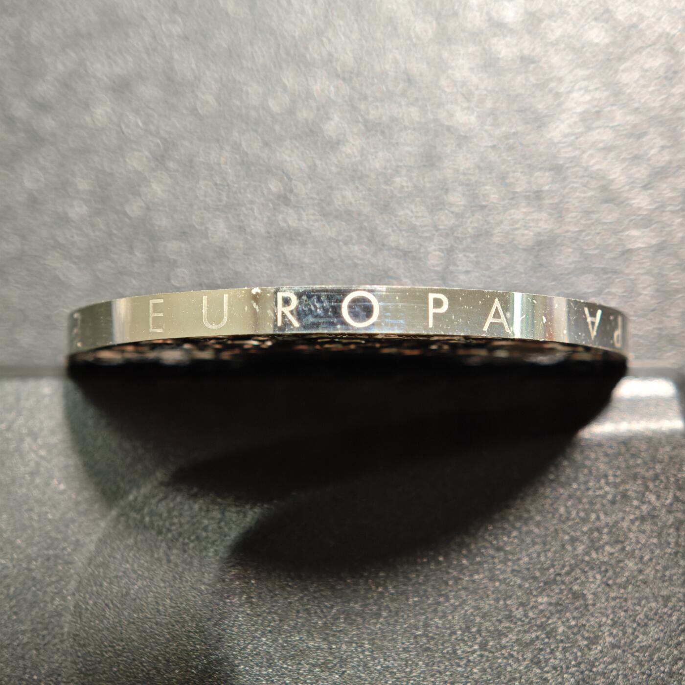 【德藏】世界币章拍卖第164期（拍品征集中~欢迎藏友联系） 2002年 法国欧元正式流通1-1/2欧元纪念银币 900银 直径约：37mm；重约：22.3g