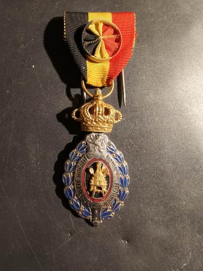 老王徽章第180期 - 比利时金级劳工奖章