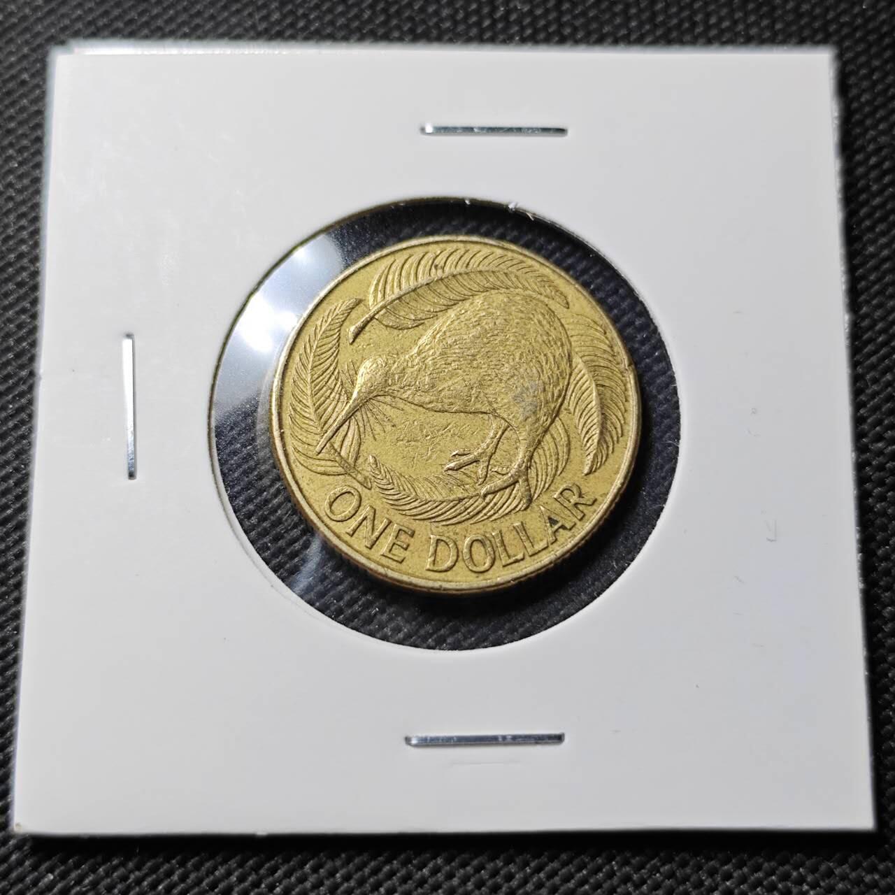 KK钱币收藏小铺  第393期  2月预留时间 周末发货  新西兰1元