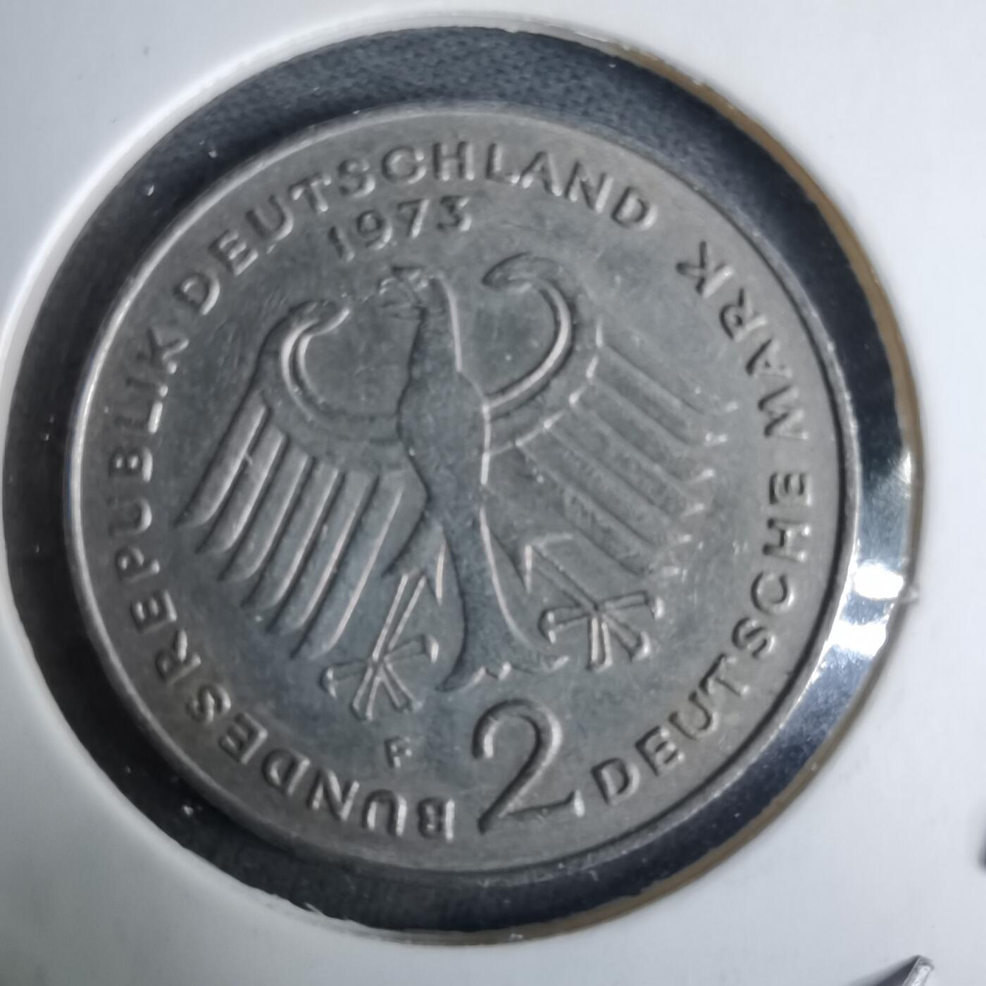 沼泽如烟--第985场 德国1973年2马克