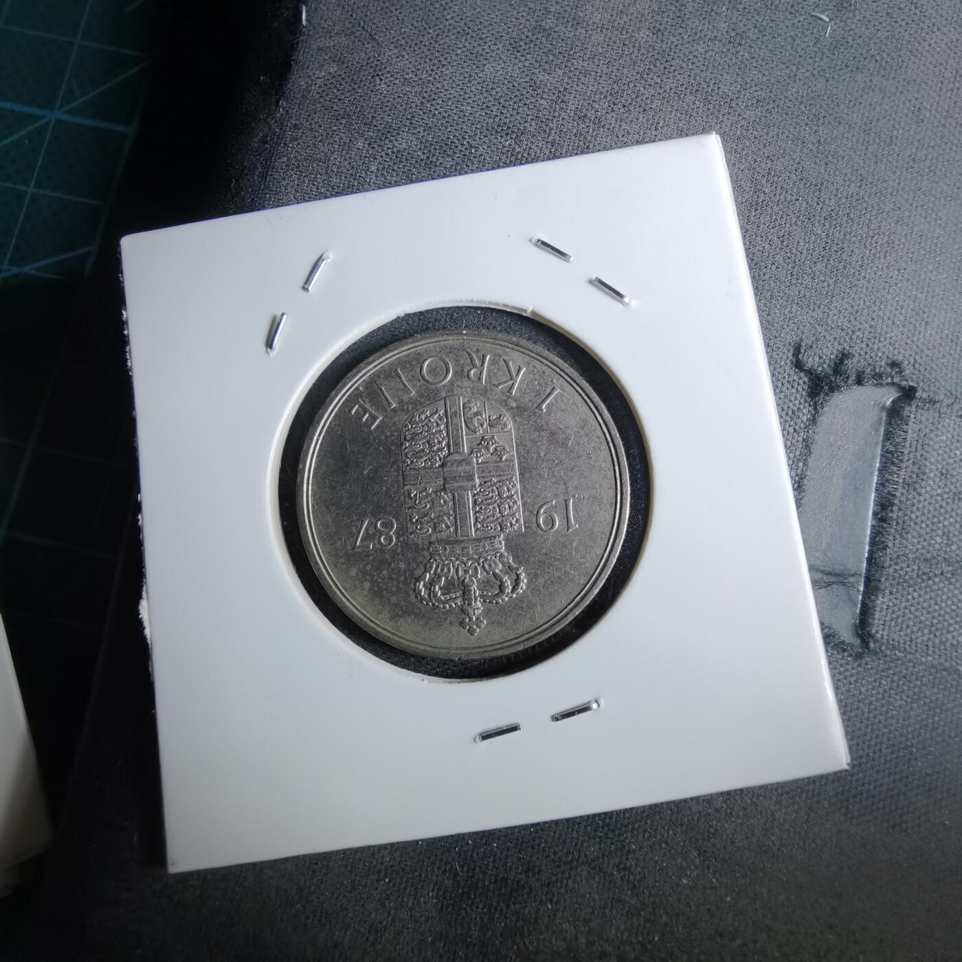 沼泽如烟--第985场 丹麦1987年1克朗