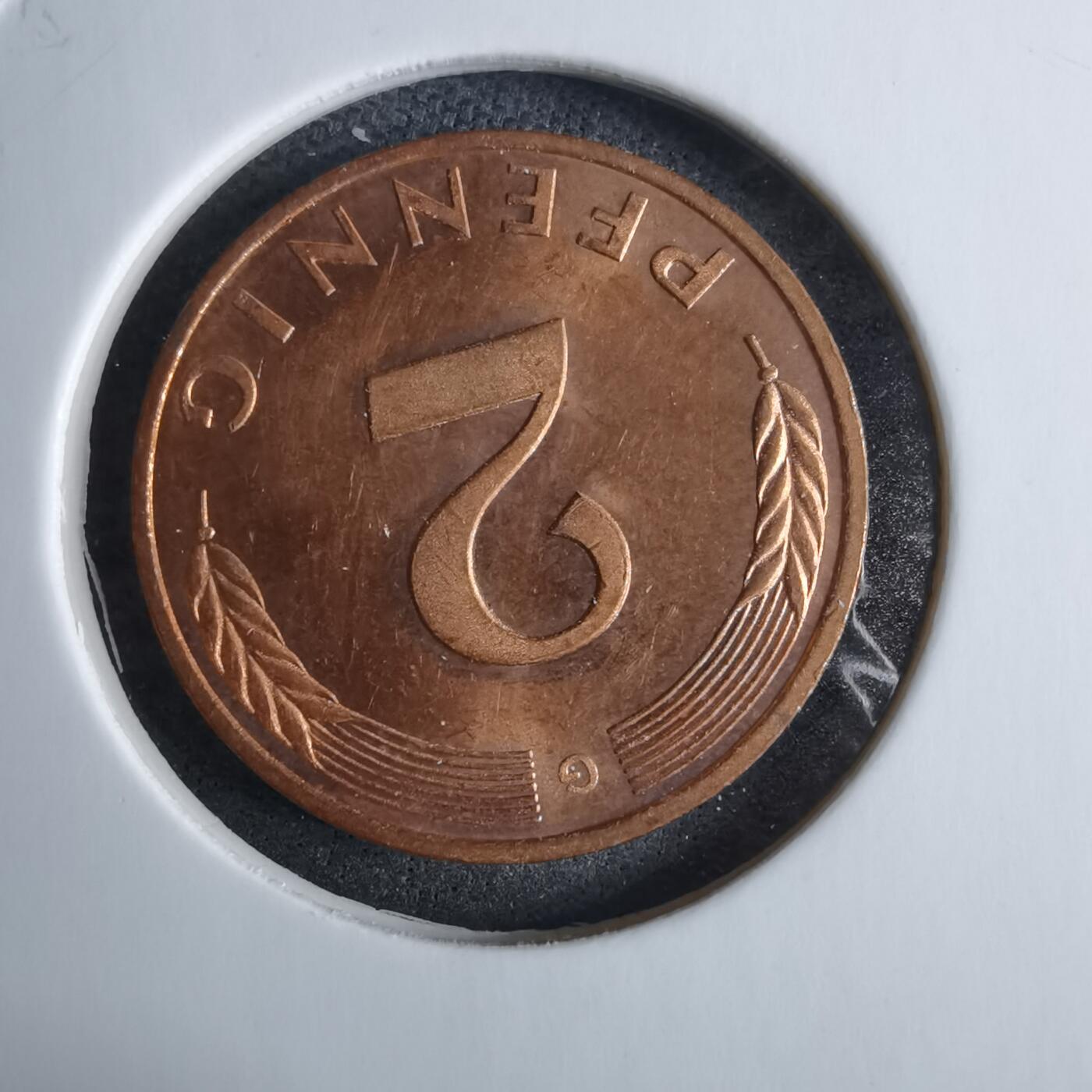 沼泽如烟--第985场 德国1996年2芬尼