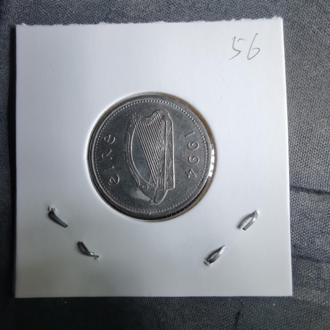 沼泽如烟--第985场 爱尔兰1994年10便士