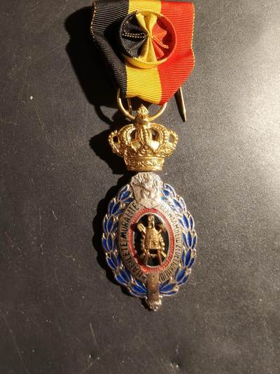 老王徽章第180期 - 比利时金级劳工奖章