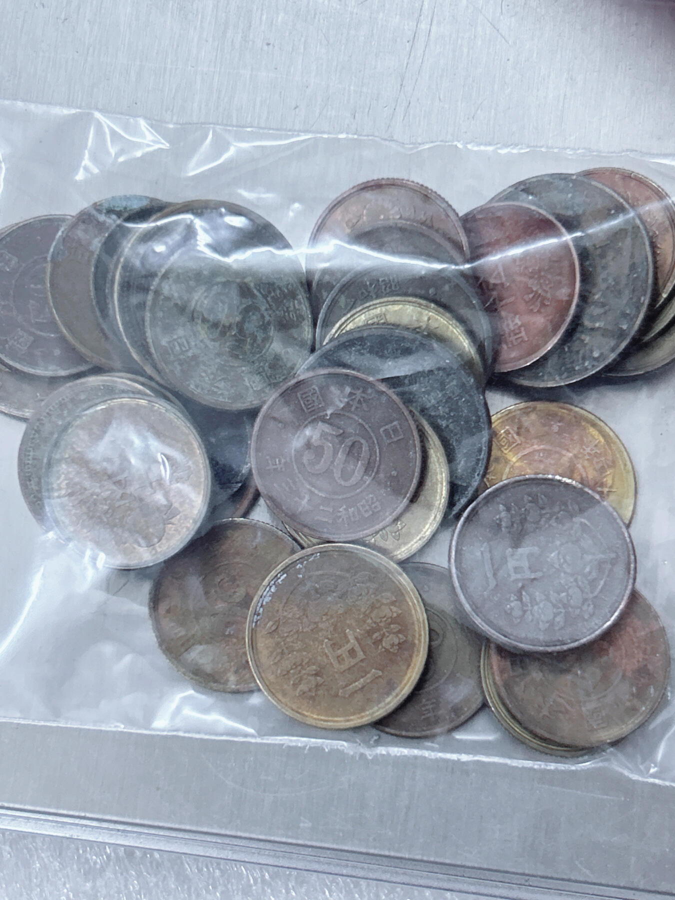 第一海外回流一元起拍收藏 散集专场  第299期 日本铜币 有重复 净重100克