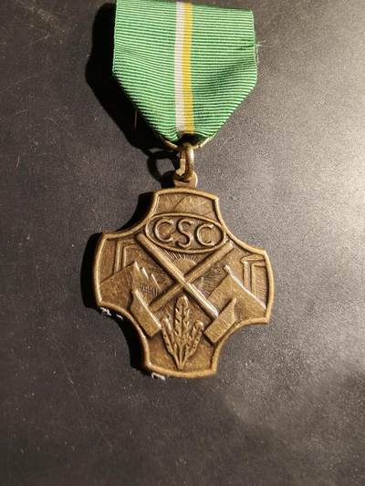 老王徽章第180期 - 比利时铜级基督教总工会长期服务奖章