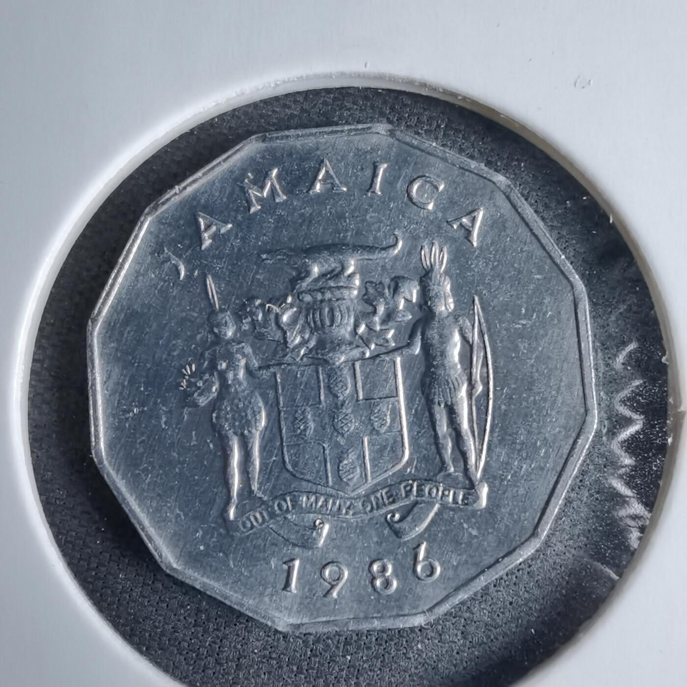 沼泽如烟--第985场 牙买加1986年一分FAO