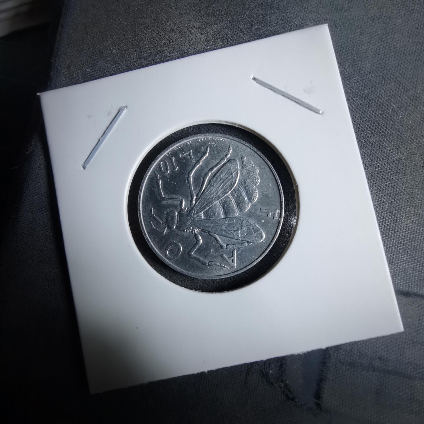 沼泽如烟--第985场 圣马力诺1974年10里拉FAO