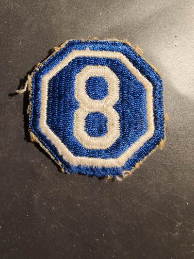 老王徽章第180期 - 美国陆军第8军臂章