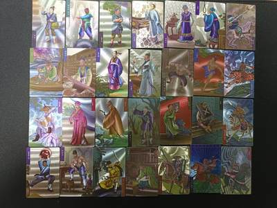 天玑星卡拍第169期《2.5周四截拍》持续收拍收评中 满赠卡需备注 - 炫光卡工作室 水浒全传 小卡 自制卡 粗闪 28张