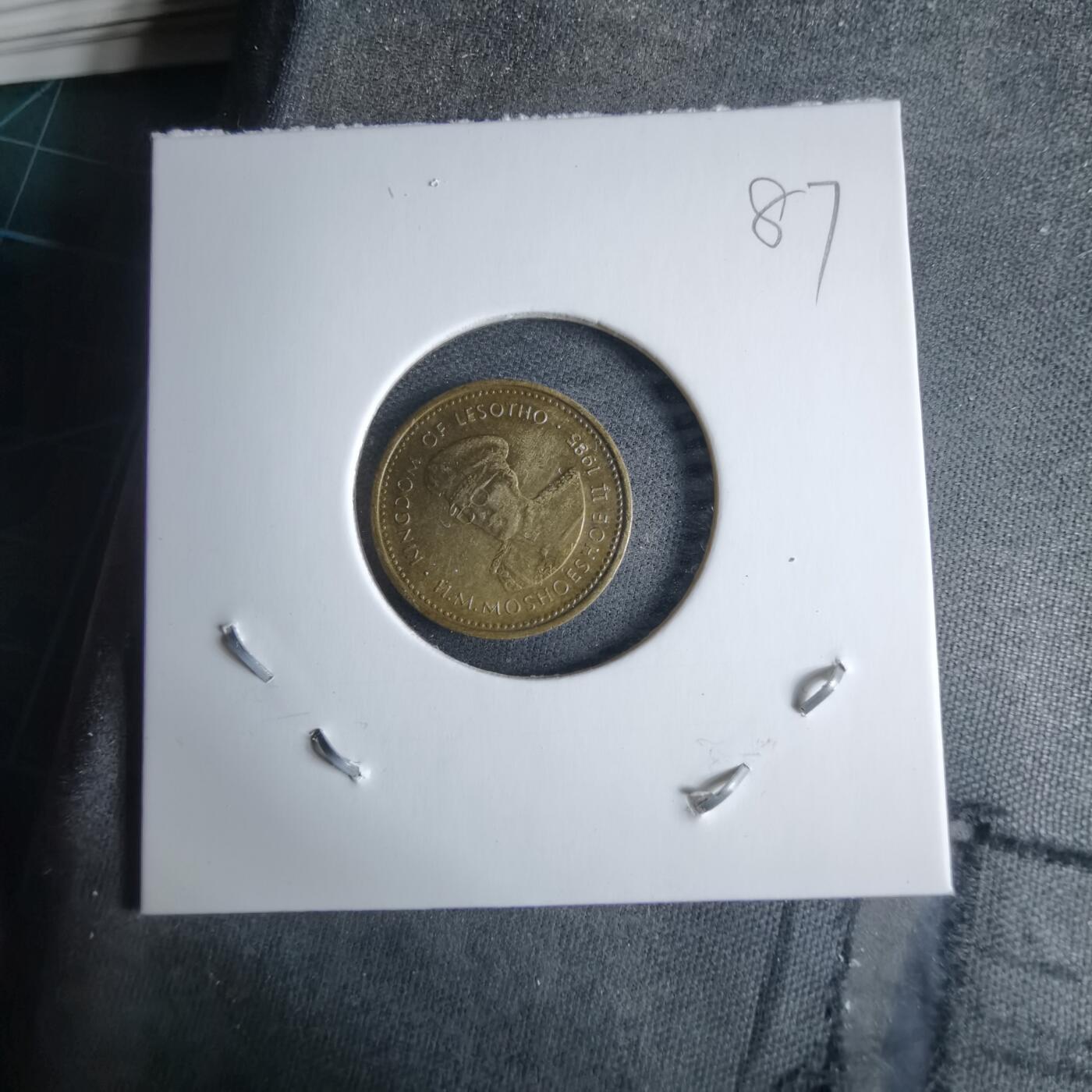 沼泽如烟--第985场 莱索托1985年一分