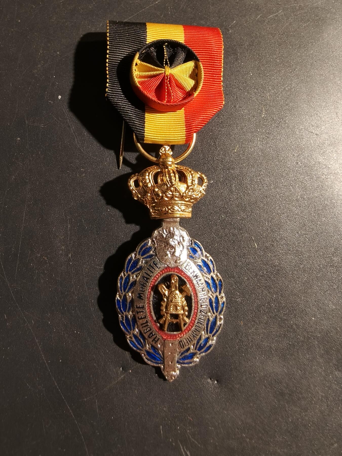 老王徽章第180期 比利时金级劳工奖章