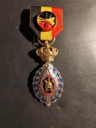 老王徽章第180期 - 比利时金级劳工奖章