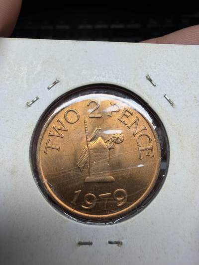 2025年集古藏今外币拍卖第二期-第4场—（总第304拍），可以寄存60天，满160元包邮。 - 1979年根西2新便士