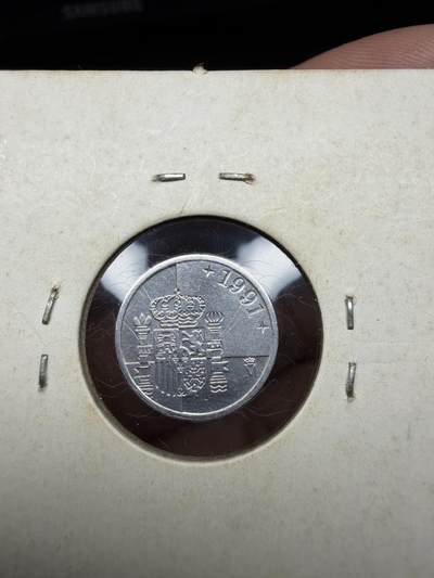 2025年集古藏今外币拍卖第二期-第4场—（总第304拍），可以寄存60天，满160元包邮。 - 1991年西班牙1分