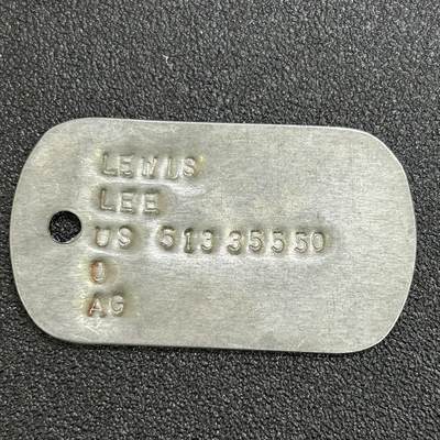 西秦中古拍卖第七十五期 - 越南战争时期 美军身份牌1号